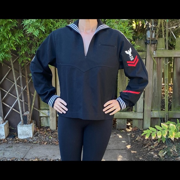 Vintage Other - Vintage sailor top authentic uniform